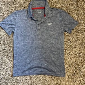 Boys Reebok polo Heather blue size 10-12